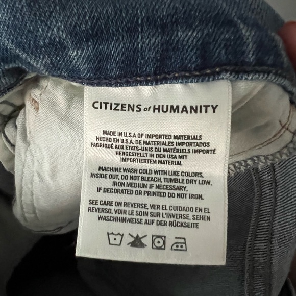Citizens of Humanity - Olivia High Rise Slim Ankle Jeans in Backroad 28 - Picture 14 of 16